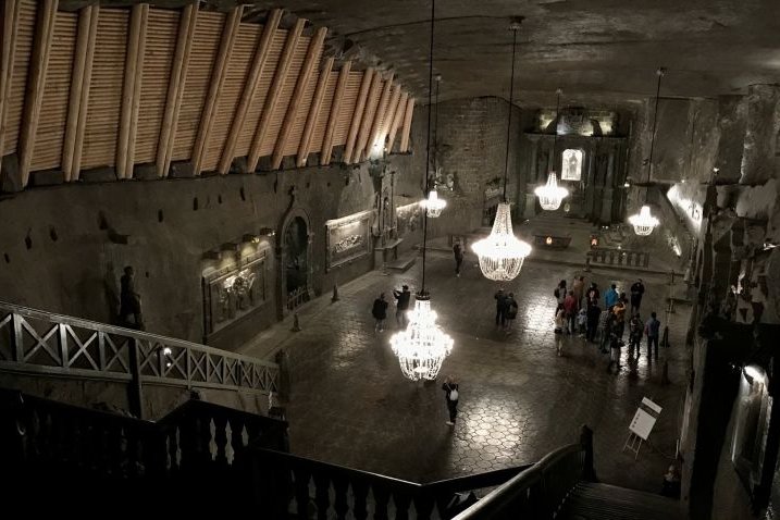 Solné doly Wieliczka.