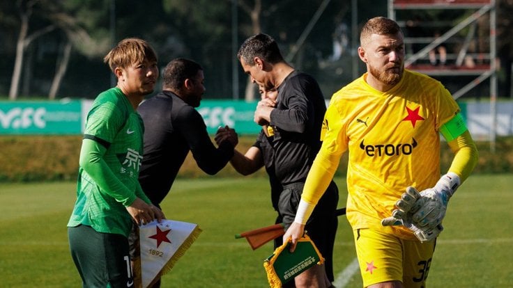 Jindřich Staněk svůj první zápas za Slavii nedohrál