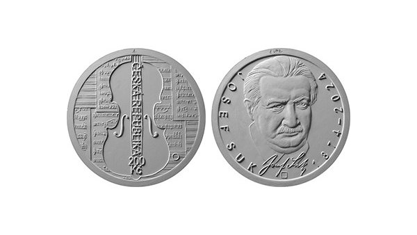 Pamětní mince Josefa Suka
