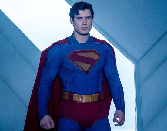 Záběr z filmu Superman (2025)