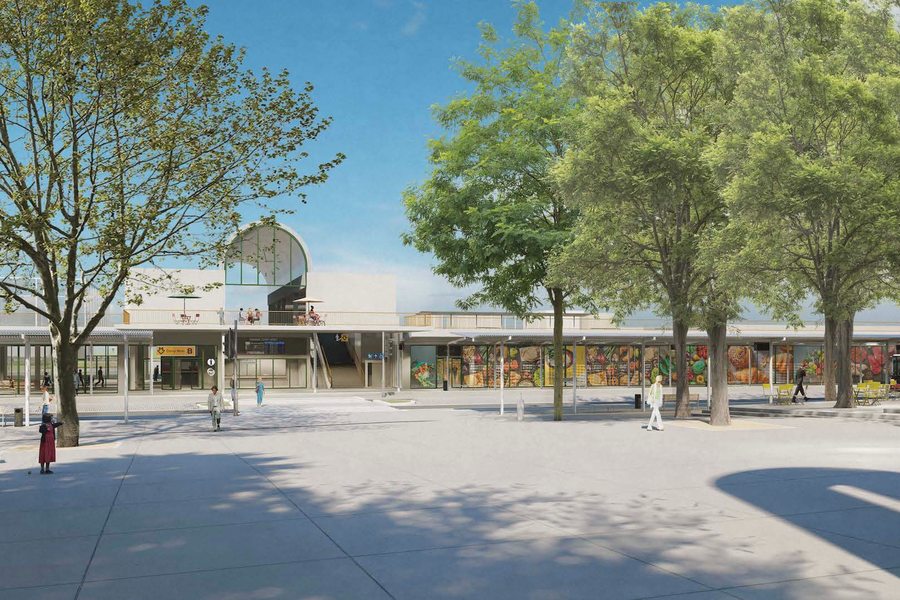 Autobusový terminál Černý Most zná svou novou podobu