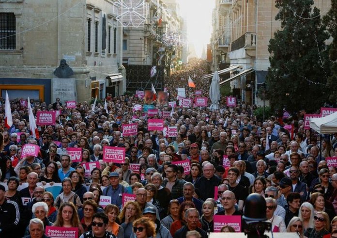 Protesty na Maltě