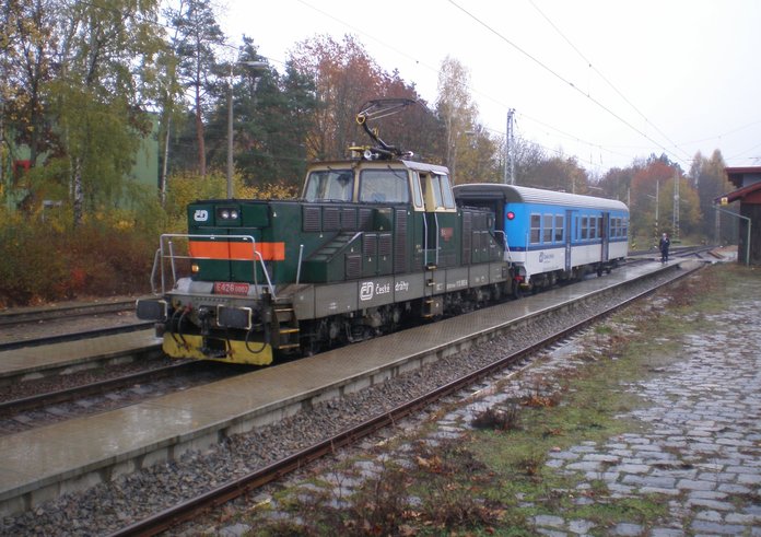 Pohodlnější vozy byly nasazeny na trati z Tábora do Bechyně.