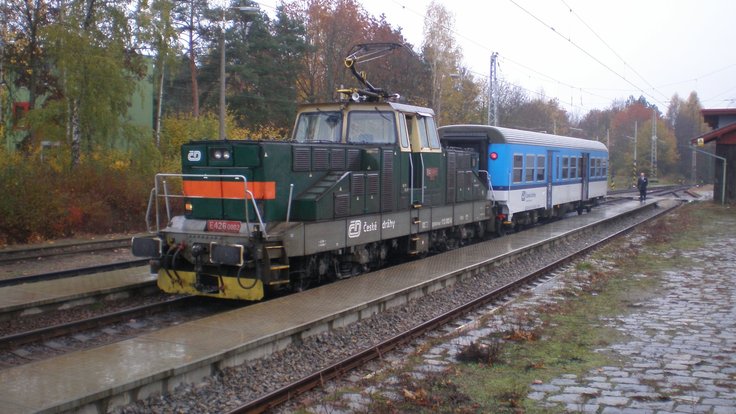 Pohodlnější vozy byly nasazeny na trati z Tábora do Bechyně.