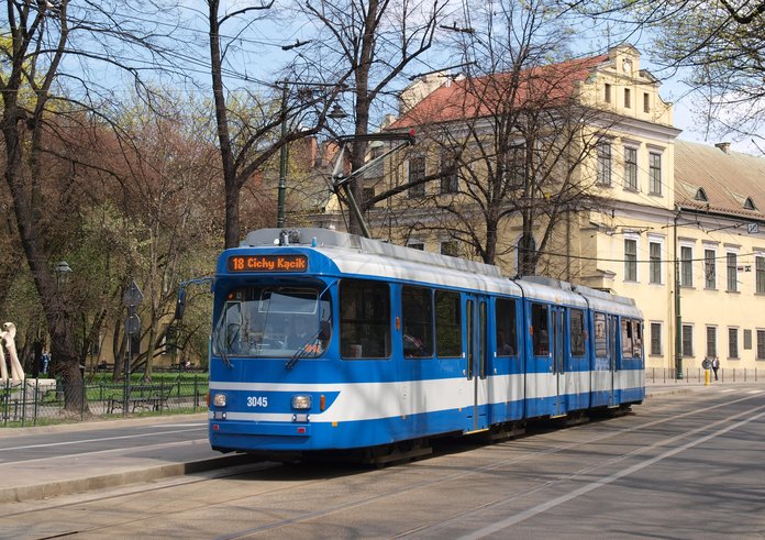 tramvaj krakov