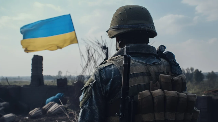 Válka na Ukrajině.
