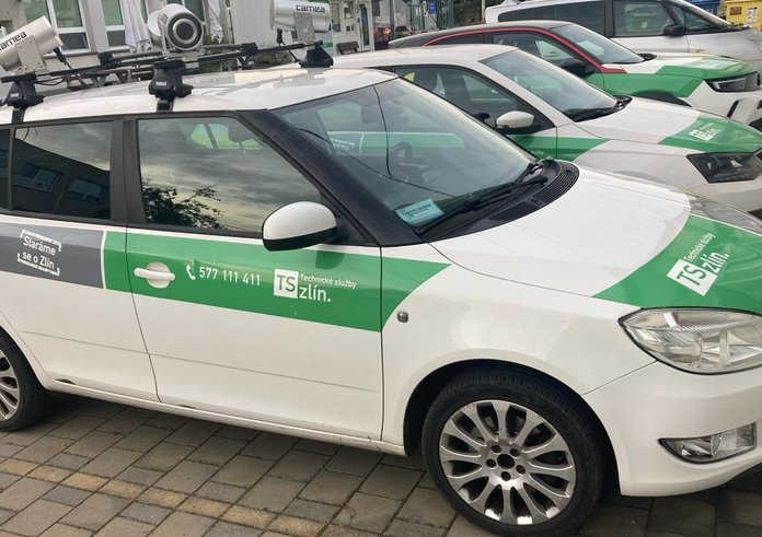 Zlín spustí automatické hlídání parkovišť