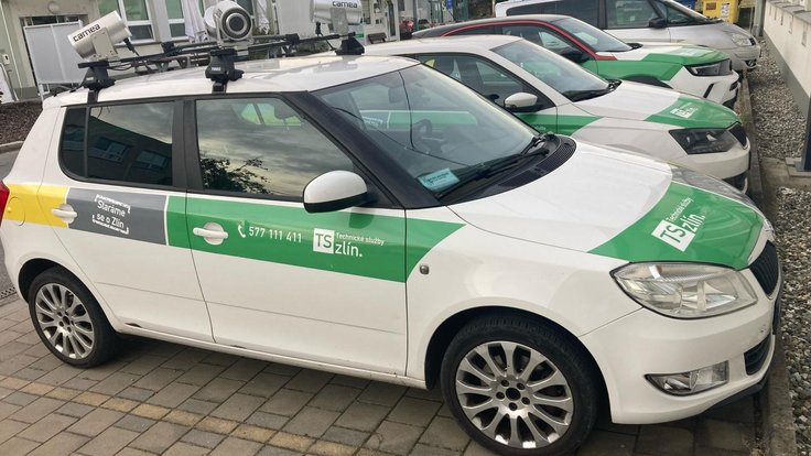 Zlín spustí automatické hlídání parkovišť