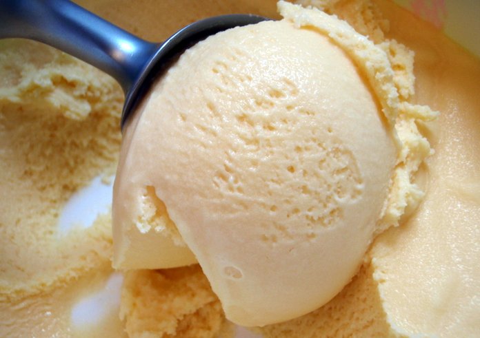 vanilková zmrzlina