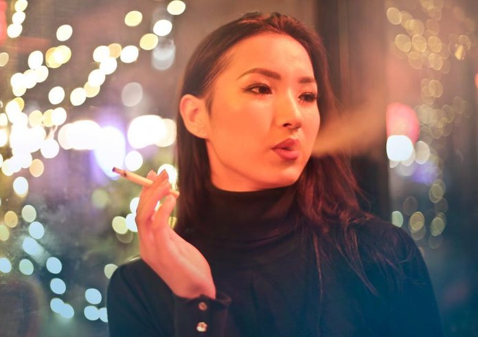 young-woman-smoking-a-cigarette