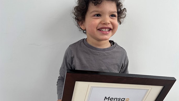 Joseph Harris-Birtill je nejmladším členem Mensy