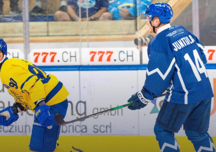 Julius Junttila během přípravného utkání