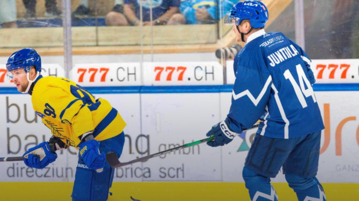 Julius Junttila během přípravného utkání